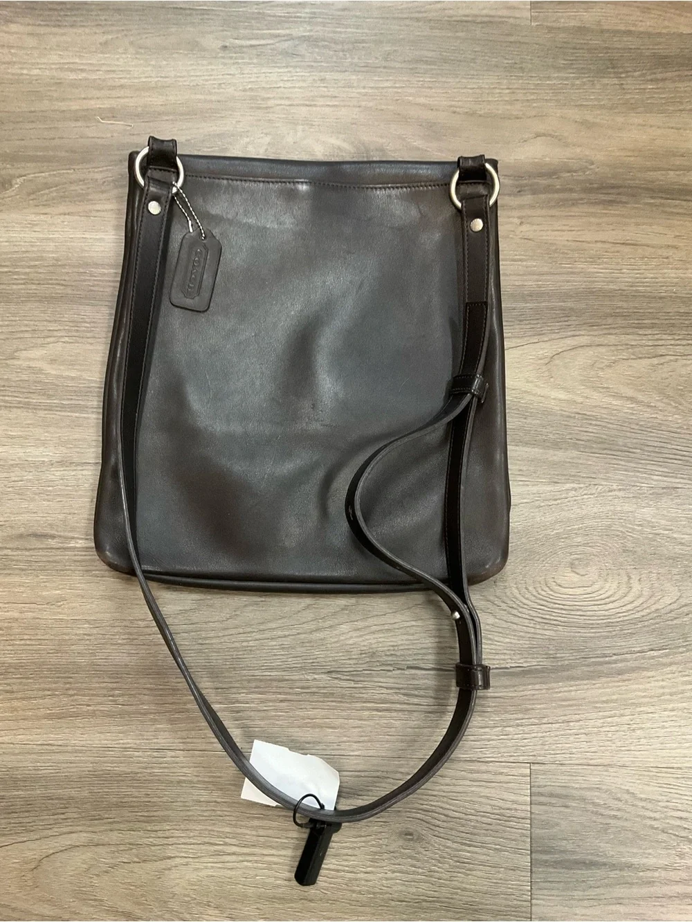 Coach Brown Leather Crossbody Bag